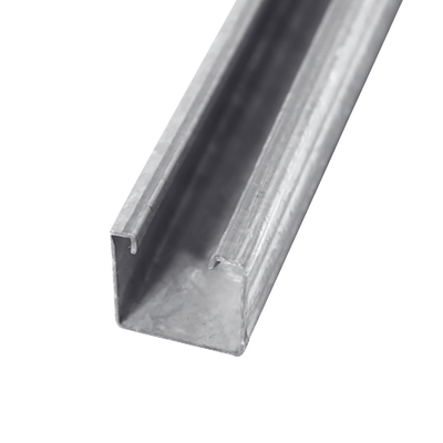 [ANC-USR-4X4-GC] Unicanal Sólido 4 X 4 cm X 3 m (Galvanizado en Caliente).