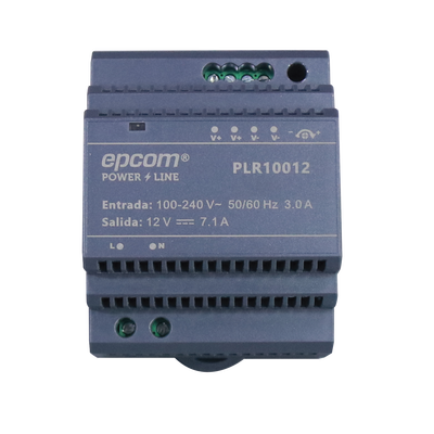 [PLR-100-12] Fuente de alimentación de 12 Vcc / 7.1 A / 85.2  W