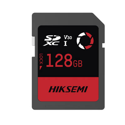 [HS-SD-E30/128G] Memoria SD / Clase 10 de 128 GB / Especializada Para Drones Comerciales, Cámaras de Fotografía y Video  / 180 MB/s Lectura / 150 MB/s Escritura