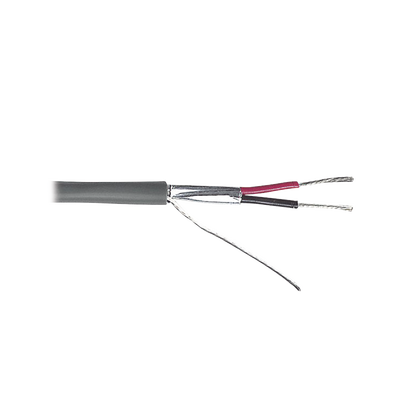 [OT69] Cable 2 x 24 AWG / Blindado / Cubierta FR-PVC / Bobina de 500 metros