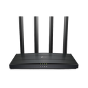 Router WiFi 6 AX 1500Mbps / MU-MIMO 2X2 y OFDMA / 1 Puerto WAN 10/100/1000 Mbps / 3 Puertos LAN 10/100/1000 Mbps / 4 Antenas / Conexión Inalámbrica OneMesh