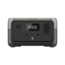 EcoFlow River 2 | Estación de Energía Portátil 256Wh Litio LFP / 2 AC 300 W (Max. 600W) / 1 USB-C 60W / 2 USB -A 12W / Cargador de Coche 8A a 12 o 24V / Conectividad WiFi y Bluetooth (App) / Carga Solar 110W Max.