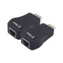 Kit Extensor 25m convertidor Señal HDMI a UTP (Cat5e/Cat 6)  / Calidad PREMIUM
