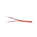 Alambre de Alarma contra Incendios - Bobina de 305 Metros (1000 Pies): 2 x 16 AWG, Rojo, Tipo FPLR, (UL) FT4, Ideal para Sistemas de Detección y Evacuación de Incendios