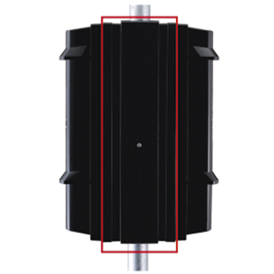 [PSC4] Accesorio para ocultar hueco entre detectores para serie SL de OPTEX