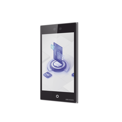[DS-K1T681DBWX] Biometrico Facial Android 11 con Pantalla de 8" / 100,000 Usuarios / Reconocimiento Facial Ultra Rapido / HIK-IA