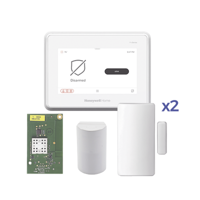 [PROA7MAUT] Sistema de Alarma con Pantalla Touch de 7" Compatible con sensores Inalambricos DSC, Bosh, 2GIG,ITI y Serie 5800 agregando el modulo PROTAKEOVER