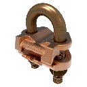 Conector Mecánico para Cable Calibre 4 a 2/0 AWG / Paralelo o 90° Grados a Tubo de 1 1/4" o Varilla  de 1 3/8" - 1 1/2".