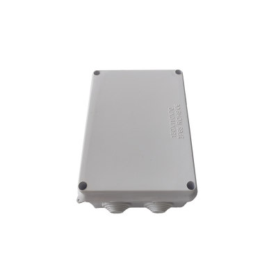 [LP-WBX-150] Caja de Conexiones Impermeable IP65, 10 Entradas, Dimensiones 150 x 110 x 70 mm, para Instalaciones Industriales, Comerciales y Residenciales, Incluye Tornillería para su Instalación