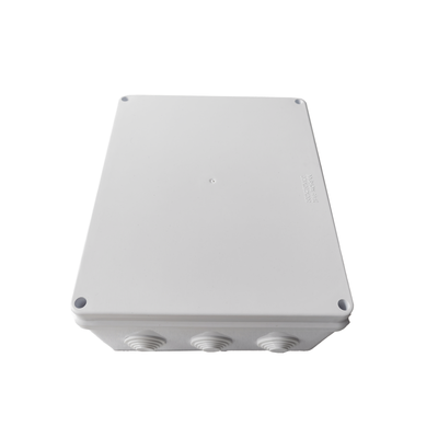 [LP-WBX-300] Caja de Conexiones Impermeable IP65, 12 Entradas, Dimensiones 300 x 250 x 120 mm, para Instalaciones Industriales, Comerciales y Residenciales, Incluye Tornillería para su Instalación