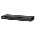 Switch HDMI | 8 Entradas x 1 Salida | Resolución True 4K 4:4:4 | Control RS-232 e IR | HDCP 2.2 | HDR10+ | Plug & Play