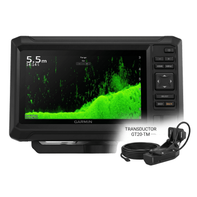 [10-02593-01] Plotter de Navegación ECHOMAP™ UHD2 de 7" / Incluye transductor GT20-TM / WVGA TN 6.1" / Resolución 800x480 / IPX7 / 500 W de Potencia / CHIRP de Baja, Media y Alta Frecuencia / ClearVü / Compatible con BlueChart y Navio