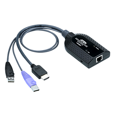 [KA7188] Módulo KVM USB HDMI | Virtual Media | Smart Card | Audio De-Embedder | RJ-45 | 1920x1200 | Compatible con KVM Serie KL, KN
