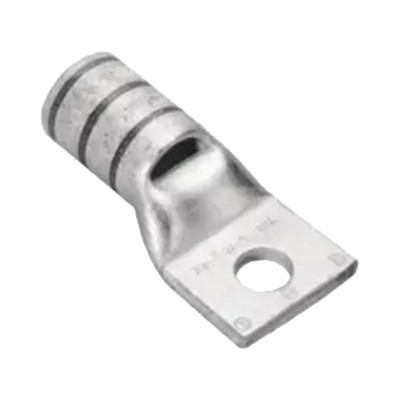 [HUB-YAV-2CL-TC1-4FX] Terminal de Compresión de Ojillo para Tornillo 1/4  y Cable 2 AWG.