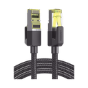 Cable Ethernet Cat7 CLASS F/FTP Redondo con Malla de Nylon 3 Metros (9.84 Pies)