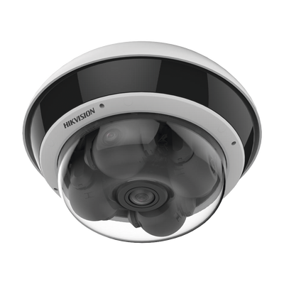 [DS-2CD6D55G2-IZHS] PanoVu Series / Vista Panorámica 360º / 4 Lentes Mot. 2.8 a 8 mm (5 Megapixel por Lente) + 1 Vista Fisheye (2 Megapixel) / 22 Megapixel en Total / DARKFIGHTER / ACUSENSE / Exterior IP67 / IK10 / NEMA 4X / PoE+ / 30 mts IR / Micro SD