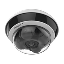 PanoVu Series / Vista Panorámica 360º / 4 Lentes Mot. 2.8 a 8 mm (5 Megapixel por Lente) + 1 Vista Fisheye (2 Megapixel) / 22 Megapixel en Total / DARKFIGHTER / ACUSENSE / Exterior IP67 / IK10 / NEMA 4X / PoE+ / 30 mts IR / Micro SD