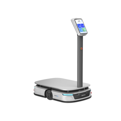 [S100LS] Robot de Transporte Industrial / Capacidad 100+ kg / Autonomía 8 Horas / Velocidad 1 m/s / Batería Intercambiable / Navegación LiDAR + Visión Estéreo / 3 Paradas de Emergencia / Plug-and-Play
