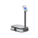 Robot de Transporte Industrial / Capacidad 100+ kg / Autonomía 8 Horas / Velocidad 1 m/s / Batería Intercambiable / Navegación LiDAR + Visión Estéreo / 3 Paradas de Emergencia / Plug-and-Play