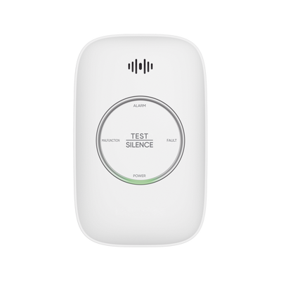 [HF-GP110] (HikFire)  Detector de Gas LP Propano C3H8 / Alarma Temprana / Salida para cierre de Válvula y/o  activación de Ventilador / Protección IP30 / Alarma de 70dB a 115dB a 1 metro de distancia