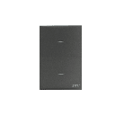 Placa con2 Interruptores Escalera  10 A 127 V  60 Hz.