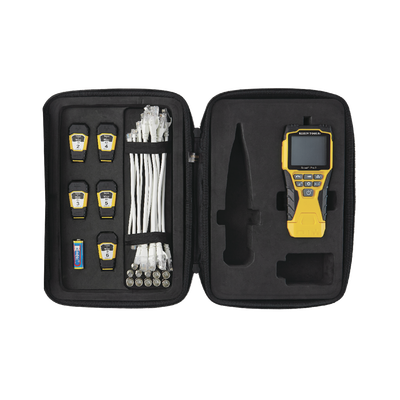 Probador Scout™ Pro 3 con kit de transmisores remotos Test-n-Map™ (Inspección PoE)