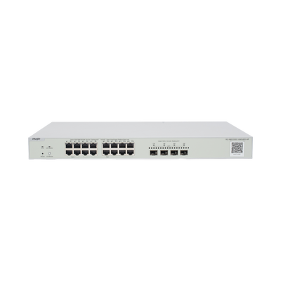 Switch Multi-Gigabit PoE++ hasta 370W, Capa 2 con 4 Puertos 2.5G (90W), 12 Puertos 2.5G (30W) y 4 Uplink SFP+ 10G , Administrable Cloud, Diseñado Para Access Points WiFi 6/7