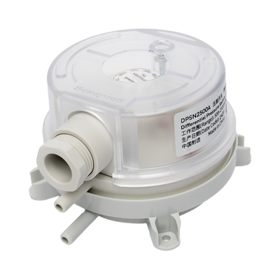 [DPSN2500A] Interruptor de presión de aire: 500 a 2500 Pa Rango de presión diferencial: 150 Pa Valor promedio