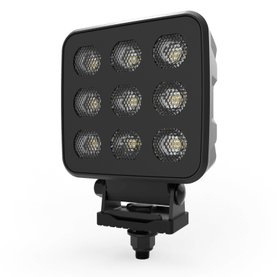 [EW2722] Luz de Trabajo Ultra brillante Cuadrada, 9 LED, 6803 Lúmenes, 12-24 Vcd