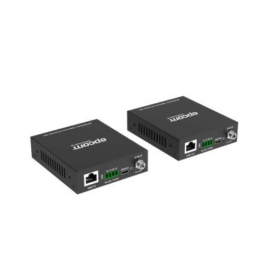 [EPP-EU3100] Extensor USB 3.0 | Hasta 100 m por CAT6a | PoC Bidireccional 24 Vcc | RS-232 | 4x USB-A