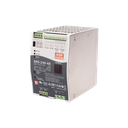 Fuente de Poder Industrial de 240W con Cargador de Baterías, salida 48Vcc, 5A, para montaje Riel Din