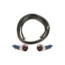 Jumper Coaxial de 50 Ohm con Cable Wilson-400 | Conector N Macho en los Extremos | 15.24 Metros (50 Pies) de Longitud.