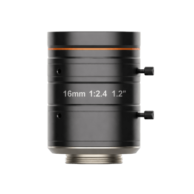 [MVL-KF1624M-25MP] Lente FA para Machine Vision / 16 mm F2.4 / 25 Megapíxeles / Círculo de Imagen 1.2" / Montura C / Distorsión 0.07% / Compatible Infrarrojo Cercano