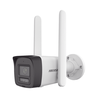 [DS-2CD1043G2-LIDUF/4G/SL/LA/FUS] [Dual Light + 4G] Bala IP 4 Megapixel / Lente 2.8 mm / 30 mts IR + 30 mts Luz Blanca / Micrófono Integrado / ACUSENSE Lite / Exterior IP67 / H.265 / Micro SD