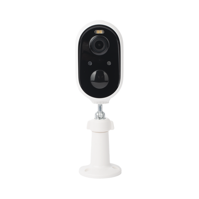 [SCAM3BAT] Cámara IP de Batería (Gran Angular) 3 Megapixel | WiFi | Audio Bidireccional | Batería Recargable 5200 mAh | IP65 |Exterior con Protección|  Estadísticas de Energía | Detección de Humanos | Incluye Panel So