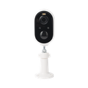 Cámara IP de Batería (Gran Angular) 3 Megapixel | WiFi | Audio Bidireccional | Batería Recargable 5200 mAh | IP65 |Exterior con Protección|  Estadísticas de Energía | Detección de Humanos | Incluye Panel So