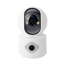 Camara doble lente 3mp| Wifi| autoseguimiento| Detección de movimiento| audio de 2 vias| almacenamiento hasta 128GB