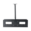 Montaje de Techo Universal Doble para Monitores de 32 a 65" / Soporta hasta 60 kg x pantalla  / Vesa 600 x 400/  Acero / Montaje Telescopico de 50 cm hasta 90 cm