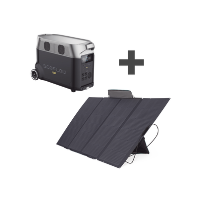 [DLTPRO-KIT] Kit de Estación de Energía Portátil 3600Wh + Panel Solar Flexible 400W