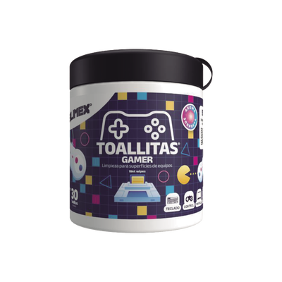 [TOALLITAS-GAMER] Toallitas Gamers, Excelente Opción Para Gamers Que Buscan Mantener Sus Consolas y Accesorios en Perfecto Estado, Libres de Suciedad y Protegidos Contra Bacterias