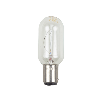 [0374-004-CLR] Bombilla transparente de 120 Vca / 30 W de doble contacto