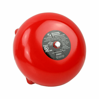 [SSM2410] CAMPANA P/ALARMA D/INCENDIO 10 IN, 24 VCD / 81 DB