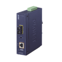 Convertidor de medios industrial PoE+ 1000BASE-SX a 10/100/1000BASE-T 802.3at (SC,MM) -550 m