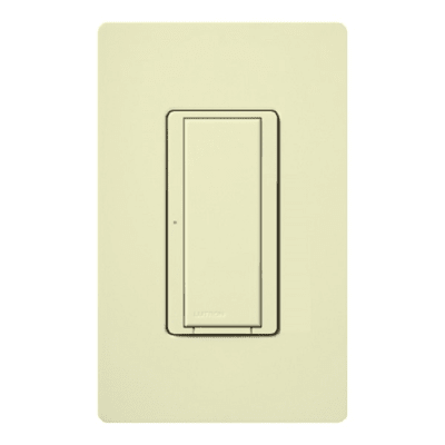 [RRD8SDVBI] (RadioRA2) Switch on/off  RRD-8S-DV-WH de doble voltaje, un solo polo 120V/, 8A/, 1/10HP 3A en motores, apaga y enciende iluminación ó motor, NO requiere cable neutro.