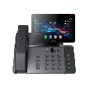 Telefono IP Wi-Fi, Handset Inalámbrico, Recepción de Video, 20 Líneas SIP, Puertos Gigabit, PoE con Puerto USB, Bluetooth.