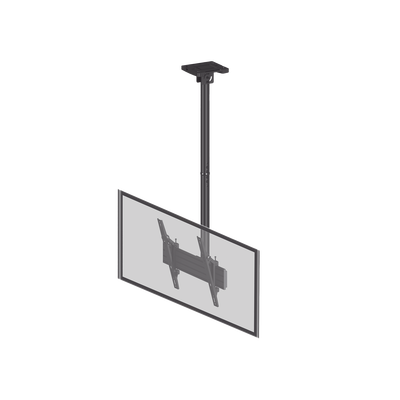 [EMLCM1U] Montaje de Techo para Pantallas de  32"- 75I"| VESA 100 X 100 HASTA 400 X 400| Capacidad Máxima de Carga 50Kg