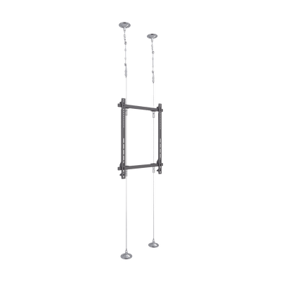 [EMWS1U] Montaje Cableado de Acero| Suelo a Techo| Capacidad Máx. de Carga 30kg| Para Pantallas de 32" ~ 75"| VESA 400 x 600