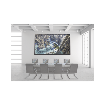 [DSVW3X3UL55/WM] Kit Videowall 3X3 / Incluye 9 Pantallas de 55" / Decoder / Bases de Pared / Accesorios de Instalación