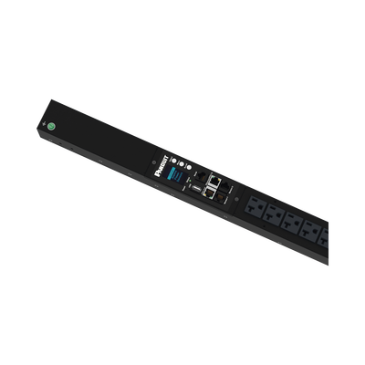[P16D20G] PDU G6 Monitoreable (MI) para Distribución de Energía, Enchufe de Entrada NEMA 5-15P, Con 16 Salidas NEMA 5-20R, de Instalación Vertical, 120 Vca, 15 Amp