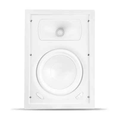 [GPW-8] Speaker In-Wall TruAudio Ghost Series | 2 Way | Woofer 8in Polipropileno Blanco | Tweeter 1in | Potencia 5-125 W | Impedancia 8Ω | Rango de Frecuencia 40-20kHz | Sensibilidad 90dB
